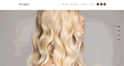 Desktop Screenshot of divaloresalon.com